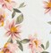 1 Yard Brushed DTY Floral Print Knit Fabric 58/60″ Wide Polyester Spandex Blend Ivory/Coral
